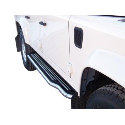 Boční nerezové nášlapy Land Rover Defender 110