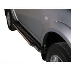 Boční nerezové nášlapy Mitsubishi L200 IV FL