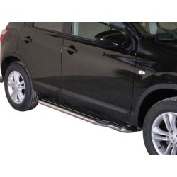 Boční nerezové nášlapy Nissan Qashqai FL