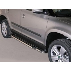 Boční nerezové nášlapy Škoda Yeti / facelift