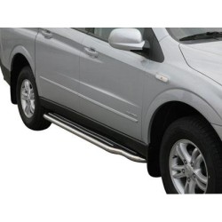 Boční nerezové nášlapy SsangYong Actyon Sports