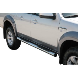 Nerez boční nášlapy se stupátky Ford Ranger double cab I