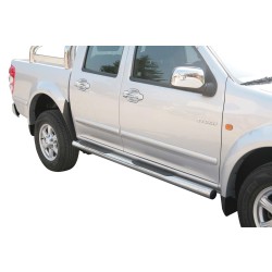 Nerez boční nášlapy se stupátky Great Wall Wingle double cab