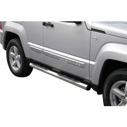 Nerez boční nášlapy se stupátky Jeep Cherokee (KK)