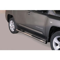 Nerez boční nášlapy se stupátky Jeep Compass II