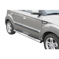 Nerez boční nášlapy se stupátky Kia Soul