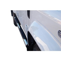 Nerez boční nášlapy se stupátky Land Rover Defender 90