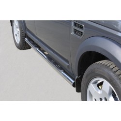 Nerez boční nášlapy se stupátky Land Rover Discovery 3