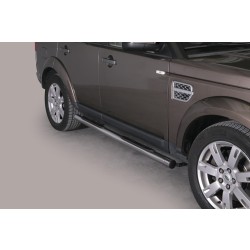 Nerez boční nášlapy se stupátky Land Rover Discovery 4