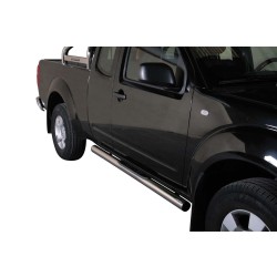 Nerez boční nášlapy se stupátky Nissan Pick Up Navara King Cab