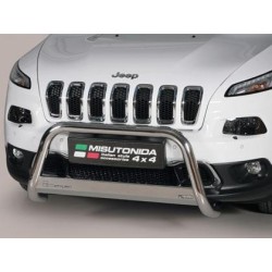 Jeep Cherokee KL nerezový přední ochranný rám 63mm