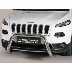 Jeep Cherokee KL nerezový přední ochranný rám 76mm