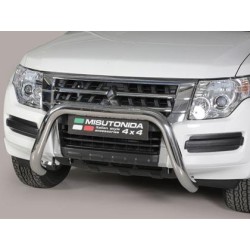 Mitsubishi Pajero 3/5-dvéř. nerezový přední ochranný rám 76mm