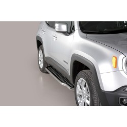 Boční nerezové nášlapy Jeep Renegade / Trailhawk