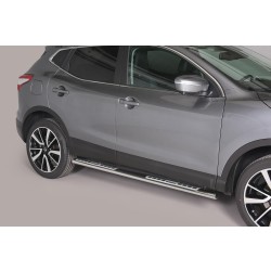 Nerez boční designové nášlapy Nissan Qashqai II