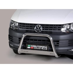 Volkswagen Transporter T6 nerezový přední ochranný rám 63mm