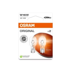 OSRAM STANDARD autožárovky W16W, 2 ks v balení