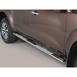 Nerez boční designové nášlapy Nissan Navara NP300
