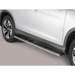 oválné boční nášlapy Misutonida se stupátky pro Honda CR-V IV facelift, od r.v. 2016- , nerezové, 95x60mm