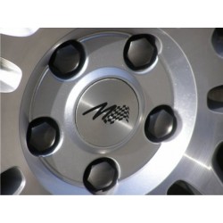 Škoda Yeti - Kryt emblému Alu kola s vypískovaným M-logem