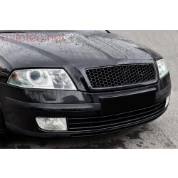 Škoda Octavia II 2004-2008 - Přední maska s černou plastovou mřížkou