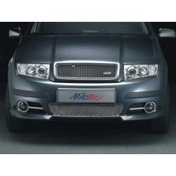 Škoda Fabia - rámečky mlhových světel - ABS - matný chrom
