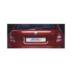 Škoda Fabia Combi/Sedan - Dekor kolem zadní SPZ - chromový