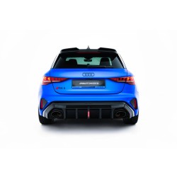 Audi RS3 Sportback 8Y Facelift, difuzor zadního nárazníku s LED světlem, Maxton design
