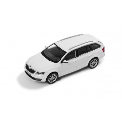 Abrex model 1:72 Škoda Octavia III Combi CANDY WHITE