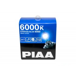 Autožárovky PIAA Stratos Blue 6000K H1 - studené bílé světlo s xenonovým efektem