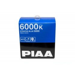 Autožárovky PIAA Stratos Blue 6000K H11 - studené bílé světlo s xenonovým efektem