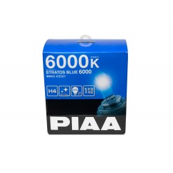 Autožárovky PIAA Stratos Blue 6000K H4 - studené bílé světlo s xenonovým efektem