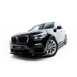 BMW X3 G01, spoiler pod přední nárazník ver.2, Maxton Design