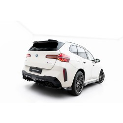 BMW X3 G45 M50, spoiler pod zadní nárazník s žebrováním, Maxton Design