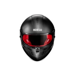 Karbonová helma Sparco STEALTH RF, s homologací FIA, barva černo-červená