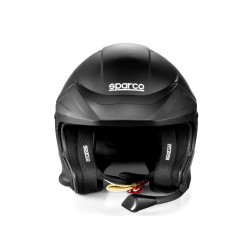 Sparco helma FLUX RJ-i, s interkomem a homologací FIA, barva černá