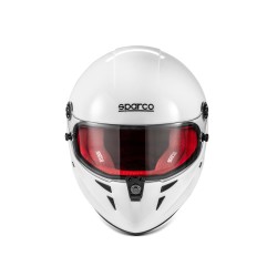Sparco helma STEALTH RF, s homologací FIA, barva bílo-červená