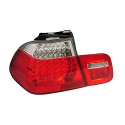 BMW E46 Coupe Zadní světla LED provedení Červené