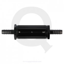 QSP - palivový filtr černý 12mm