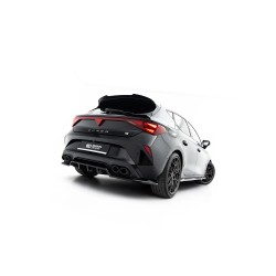 Cupra Leon Mk1 Facelift, spoiler pod zadní nárazník s žebrováním ver.2, Maxton Design