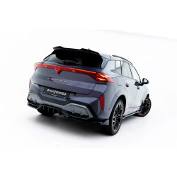 Cupra Terramar Mk1, spoiler pod zadní nárazník s žebrováním a křidélkami v.3, Maxton design