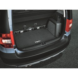 Škoda Yeti - textilní koberec do kufru pro vozy se zvýšenou podlahou