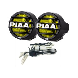 PIAA LP530 Ion Yellow žluté přídavné mlhové kulaté LED světlomety o průměru 89mm / 3,5