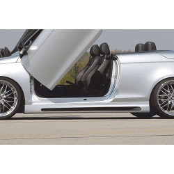 VW EOS - Sada boční práh s prolisem Carbon-Look
