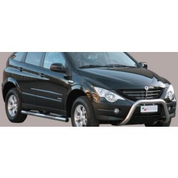 SsangYong Actyon - Nerezový přední ochranný rám 76mm