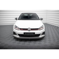 Volkswagen Golf GTI Mk7 FL, spoiler pod přední nárazník ver.2, Maxton design
