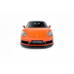 Porsche Cayman 982c 718 GTS, spoiler pod přední nárazník v.3, Maxton Design