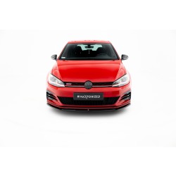 Volkswagen Golf GTI Mk7 FL, spoiler pod přední nárazník ver.3, Maxton design