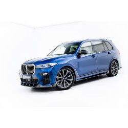 BMW X7 G07 M-Pack, karbonové difuzory pod boční prahy, Maxton Design