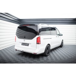 Mercedes Vito Extra Long W447, středový spoiler pod zadní nárazník s žebrováním, Maxton design